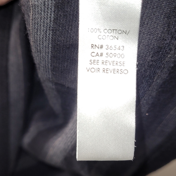 Mens Large Calvin Klein striped grey tone polo cotton - Picture 5 of 7